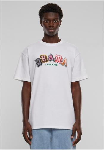 Mr. Tee Drama I choose Heavy Oversize Tee white - M