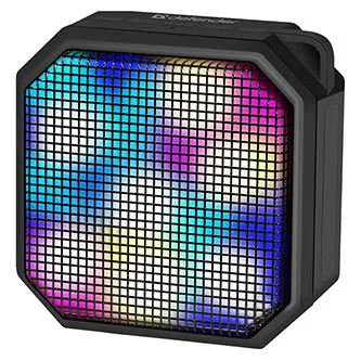 Defender reproduktor G16, Li-Ion, 1.0, 5W, černý, regulácia hlasitosti, LED podsvietenie, BT 5.0, TWS, 50Hz ~ 20kHz, DOPRODEJ