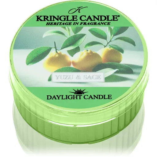 Kringle Candle Yuzu & Sage čajová sviečka 42 g