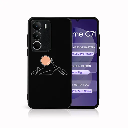 MY ART Ochranný kryt pre Realme C71 MOUNTAIN (193)