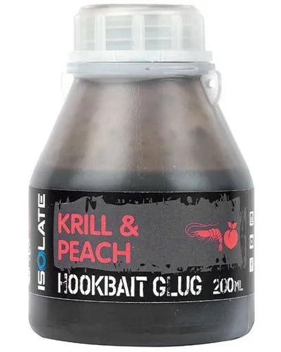 Shimano dip isolate hookbait dip krill peach 200 ml
