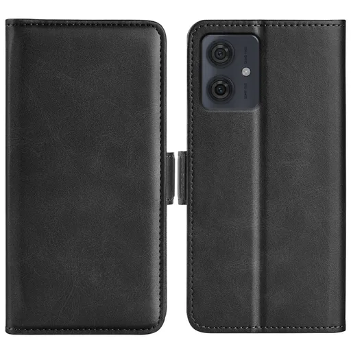 SIDE Peňaženkové puzdro pre Motorola Moto G54 5G / G54 Power Edition 5G čierne