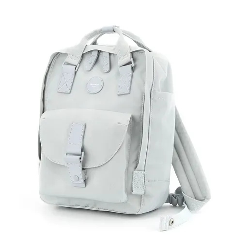 Svetlomodrý vodeodolný mestský ruksak so zipsom - Himawari