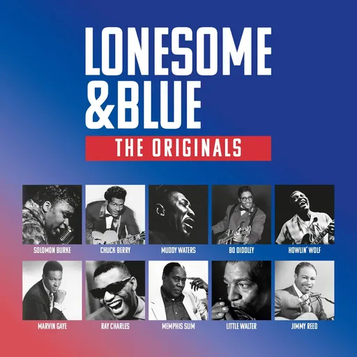 Various Artists, LONESOME & BLUE, CD