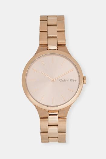 Hodinky Calvin Klein dámske, zlatá farba, 25200125