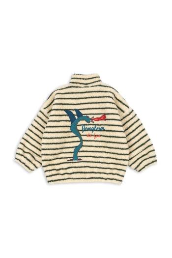 Detská bunda Konges Sløjd RHW X KS JACKET GRS žltá farba, Rosie Huntington Whiteley KS103605