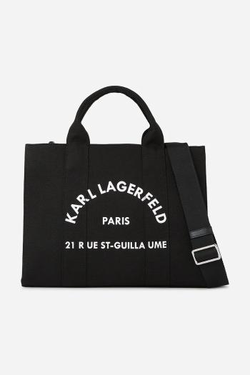Kabelka Karl Lagerfeld čierna farba, A1W50010