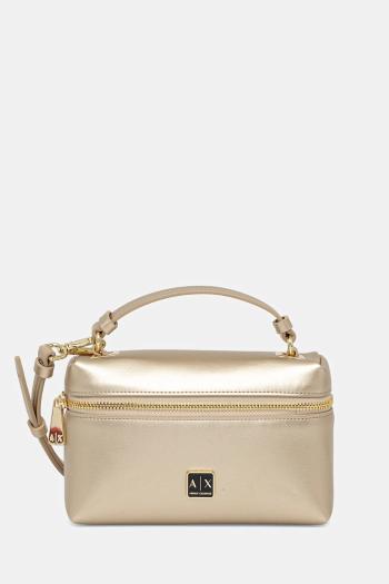 Kozmetická taška Armani Exchange zlatá farba, XW000412 AF12153