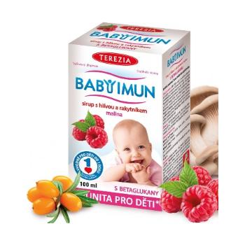 Terezia Company Baby Imun sirup s hlivou a rakytníkom príchuť hruška 100 ml