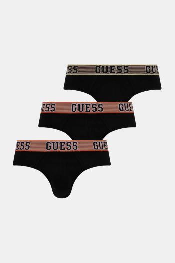 Slipy Guess 3-pak čierna farba, U5YG01 K6YW1