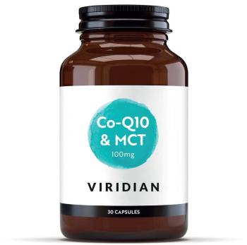 Viridian Co-enzym Q10 with MCT 100 mg 30 kapsúl (5060003593652)