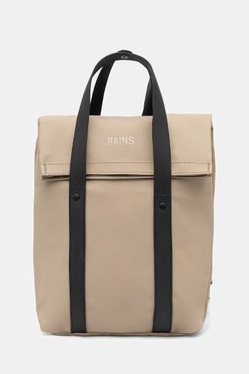 Ruksak Rains 12780 2 Way Tote Backpack Mini béžová farba, veľký, jednofarebná, 12780