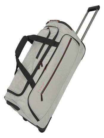 Travelite Crosslite 5.0 Wheeled Duffle M White Sand Táska Fehér