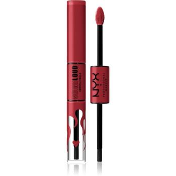 NYX Professional Makeup Shine Loud High Shine Lip Color tekutý rúž s vysokým leskom odtieň 34 Rebel In Red Serrano 6,5 ml