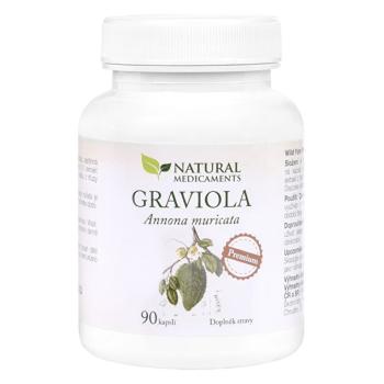 NATURAL MEDICAMENTS Graviola 90 kapsúl