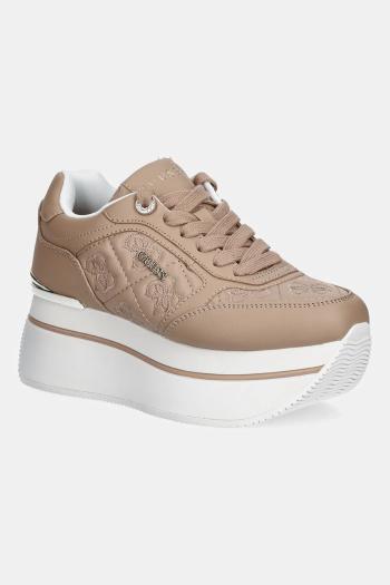 Tenisky Guess CAMRIO9 béžová farba, FLTCM9 FAL12