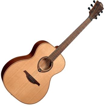 LAG T170A Natural Satin Akustická gitara Jumbo