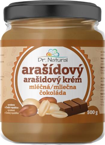 DR.NATURAL Arašidový krém s mliečnou čokoládou 500 g