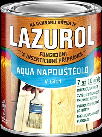 BARVY A LAKY HOSTIVAŘ LAZUROL AQUA NAPÚŠŤADLO - fungicídne a insekticídne napúštadlo na drevo bezfarebný 0,7 kg