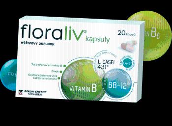 Floraliv kapsuly, 20 ks