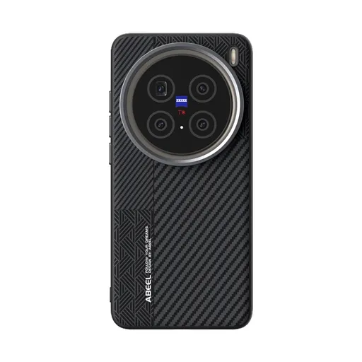 ABEEL RELIEF Ochranný kryt pre Vivo X200 Pro 5G CARBON BLACK