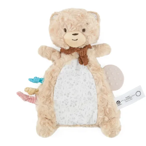Petite&Mars Cuddly Toy Bear plyšová hračka pre deti od narodenia Theo 1 ks