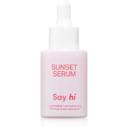 Say Hi Sunset nočné sérum s AHA 30 ml