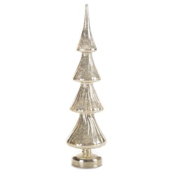 ArtFir Vianočná LED dekorácia STROMČEK 170C | strieborná 12 x 45 cm