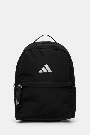 Ruksak adidas Performance dámsky, čierna farba, veľký, s potlačou, JE3224