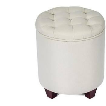Taburet s úložným priestorom POUF ROUNDE puf (3627)