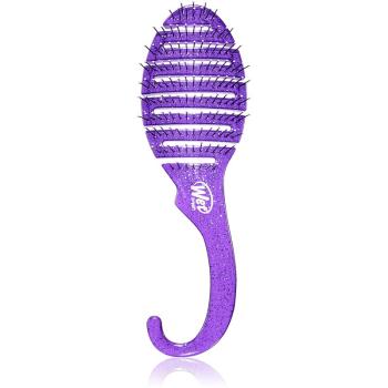 Wet Brush Shower Glitter Dtangler Pink kefa na vlasy do sprchy Purple 1 ks