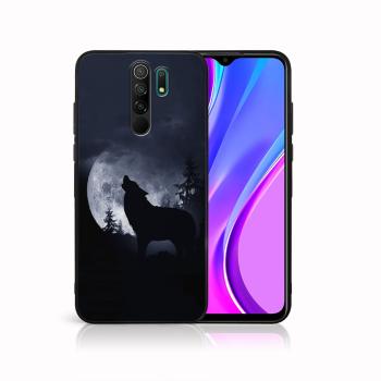 MY ART Silikónový obal Xiaomi Redmi 9 WOLF (247)