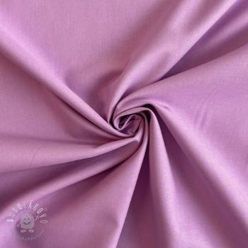 Bavlnený popelín rose lilac
