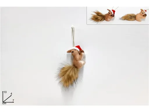 MAKRO - Veverička so šiškou rôzne druhy