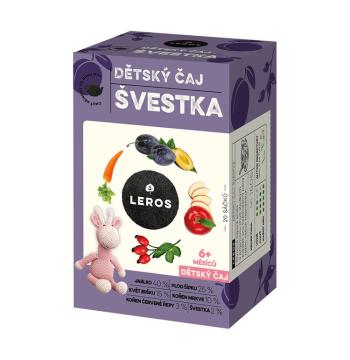 LEROS Čaj detský Slivka 20x2g