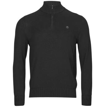 Timberland  Cotton YD 1/4 Zip Sweater  Svetre Čierna