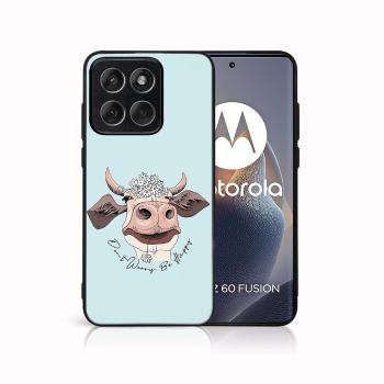 MY ART Ochranný kryt pre Motorola Edge 60 / Edge 60 Fusion HAPPY COW (181)