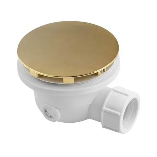 Sifón k vaničke DN40 Polysan zlatá plast 1711GB