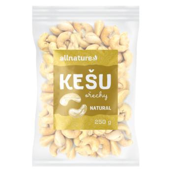 ALLNATURE Kešu jadrá 250 g