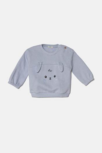 Mikina pre bábätká United Colors of Benetton s nášivkou, 3J70A1061