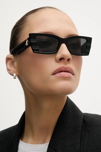 Slnečné okuliare Jimmy Choo dámske, čierna farba, 0JC5009