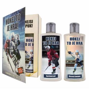 Bohemia Gifts Kozmetická sada kniha - Pre hokejistu