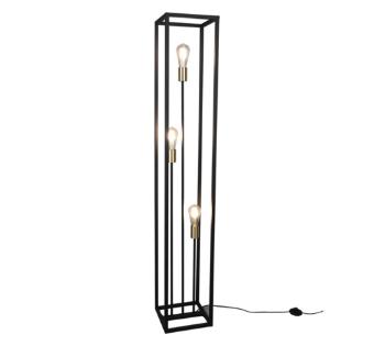 Stojaca lampa Reality Vito čierna R40193032