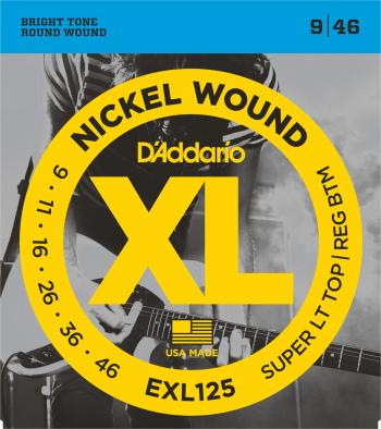 D'Addario EXL125 Struny pre elektrickú gitaru