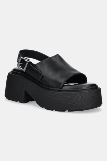 Sandále Buffalo Vicious Mule Sandal dámske, čierna farba, na platforme, 1602265-BLK