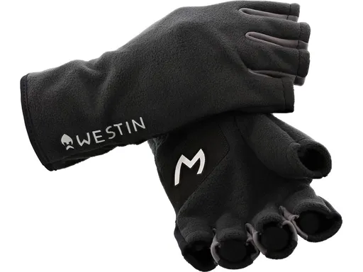 Westin rukavice hlf fleece gloves carbon black - l