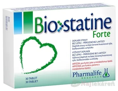 PHARMALIFE Biostatine Forte 30 tabliet