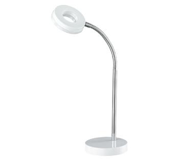 LED stolová lampa Reality Rennes biela R52411101