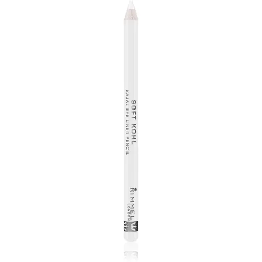 Rimmel Soft Kohl kajalová ceruzka na oči odtieň 071 Pure White 1,2 g