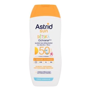 ASTRID Sun Detské mlieko na opaľovanie OF 50 200 ml